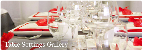 Table Settings Gallery